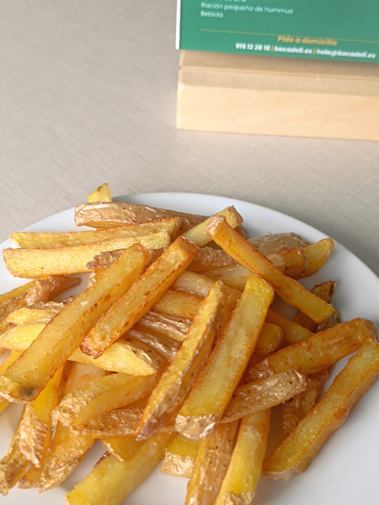 Patatas GOLD cortadas a mano